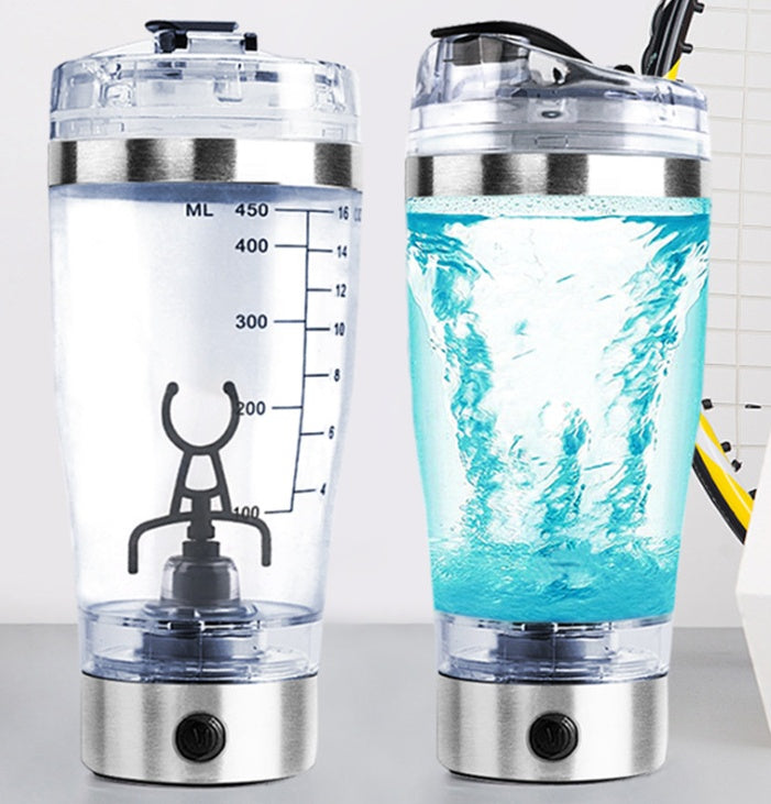 Electric Protein Shaker Bottle
