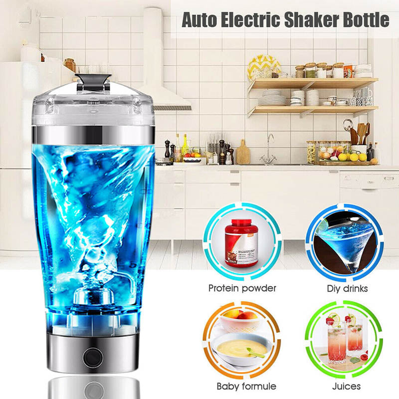Electric Protein Shaker Bottle