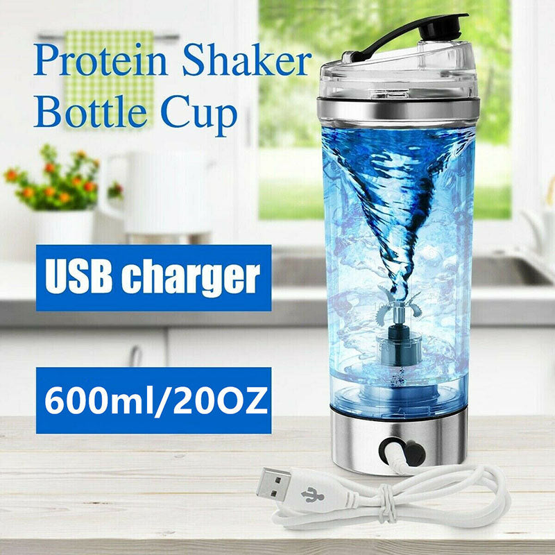 Electric Protein Shaker Bottle