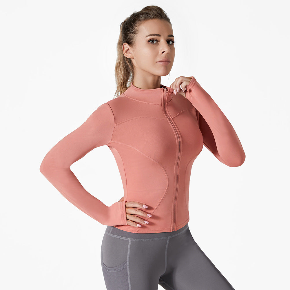 Women's High Elastic Running Jacket
